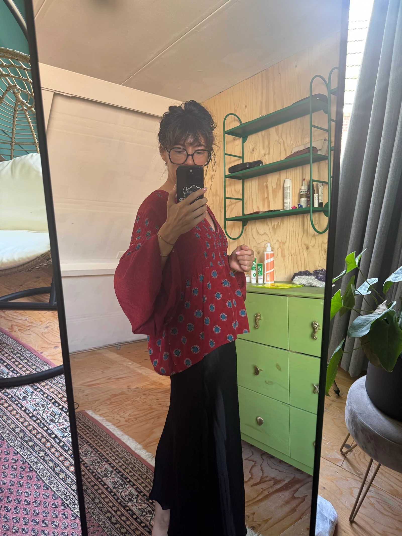 Blusa de seda de Sissel Edelbo – photo 2